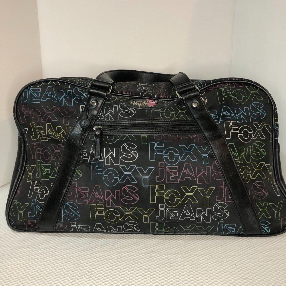 Foxy Jeans Large Weekender Travel Gym Tote Bag
